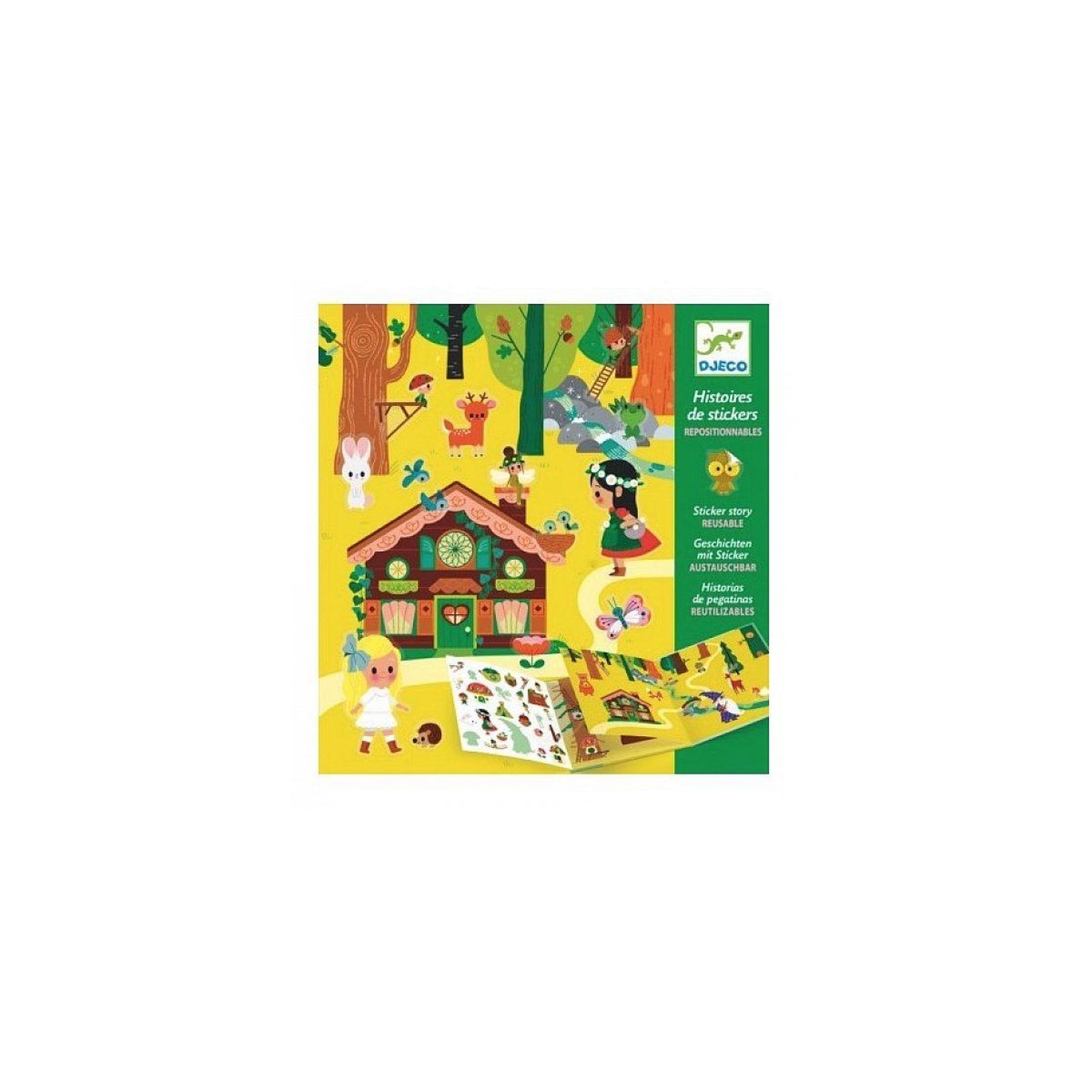Djeco Stickers la foret magique