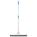 VIDAXL Raclette à plancher 60,5x119,5 cm acier et caoutchouc