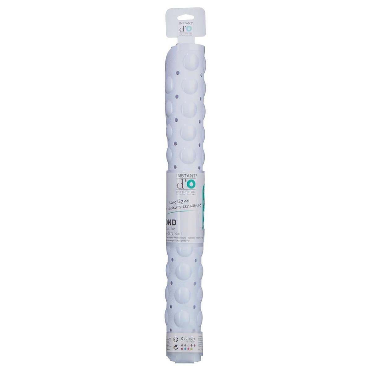 B BASIC & CO Fond de Douche PVC  Anti-Dérapant  53x53cm Blanc