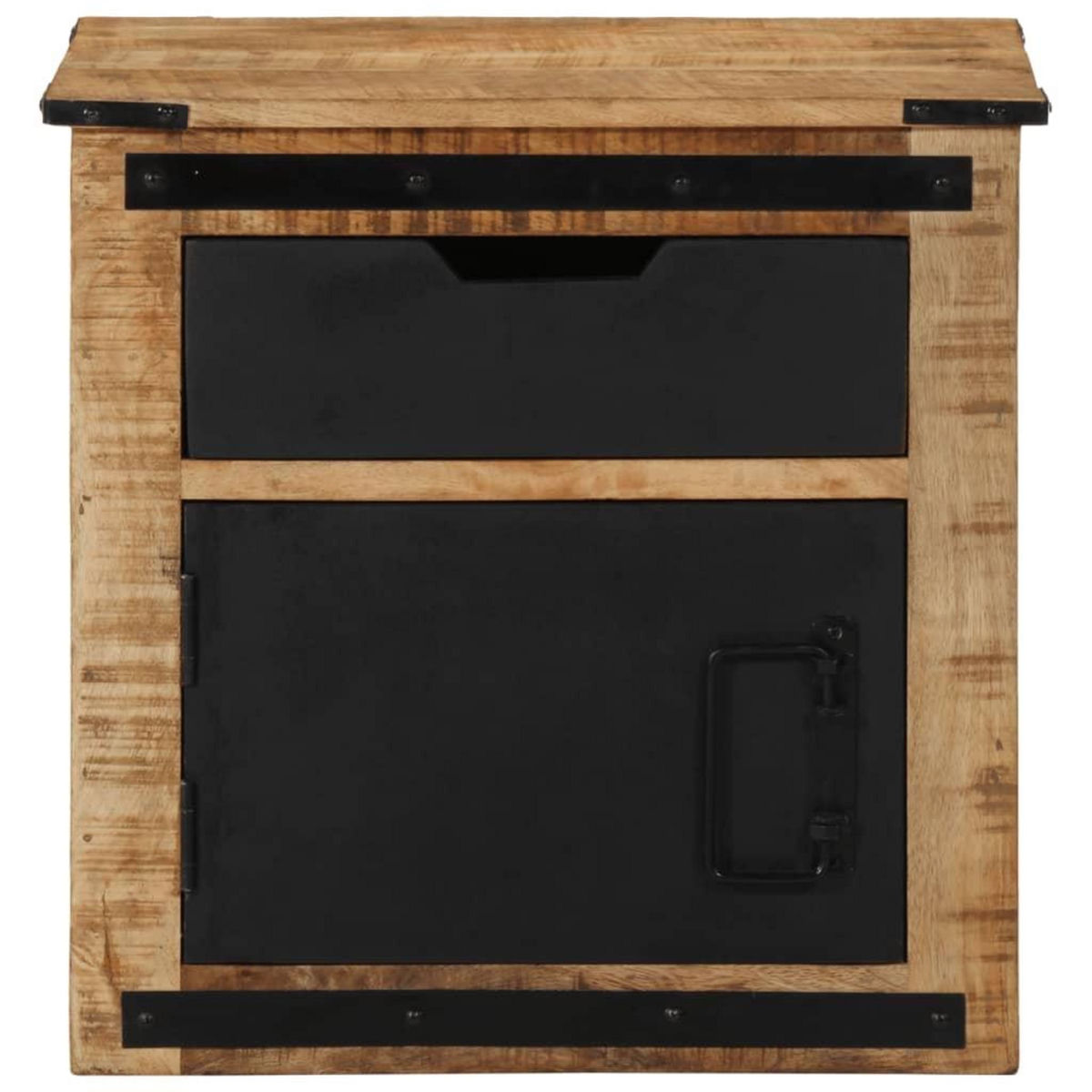 VIDAXL Table de chevet 45x40x45 cm bois de manguier massif