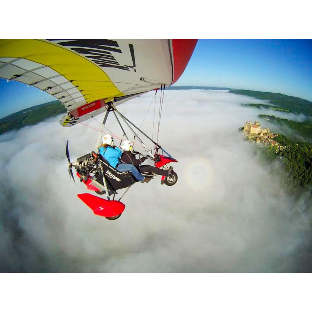 Smartbox Vol en ULM pendulaire ou paramoteur pour 2 personnes près de Bordeaux - Coffret Cadeau Sport & Aventure