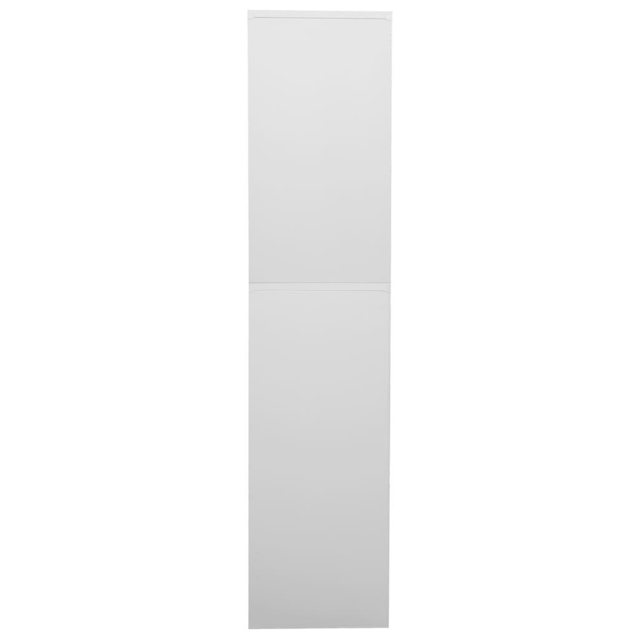 Voir la diapositive 3 : VIDAXL Armoire de bureau Gris clair 90x40x180 cm Acier