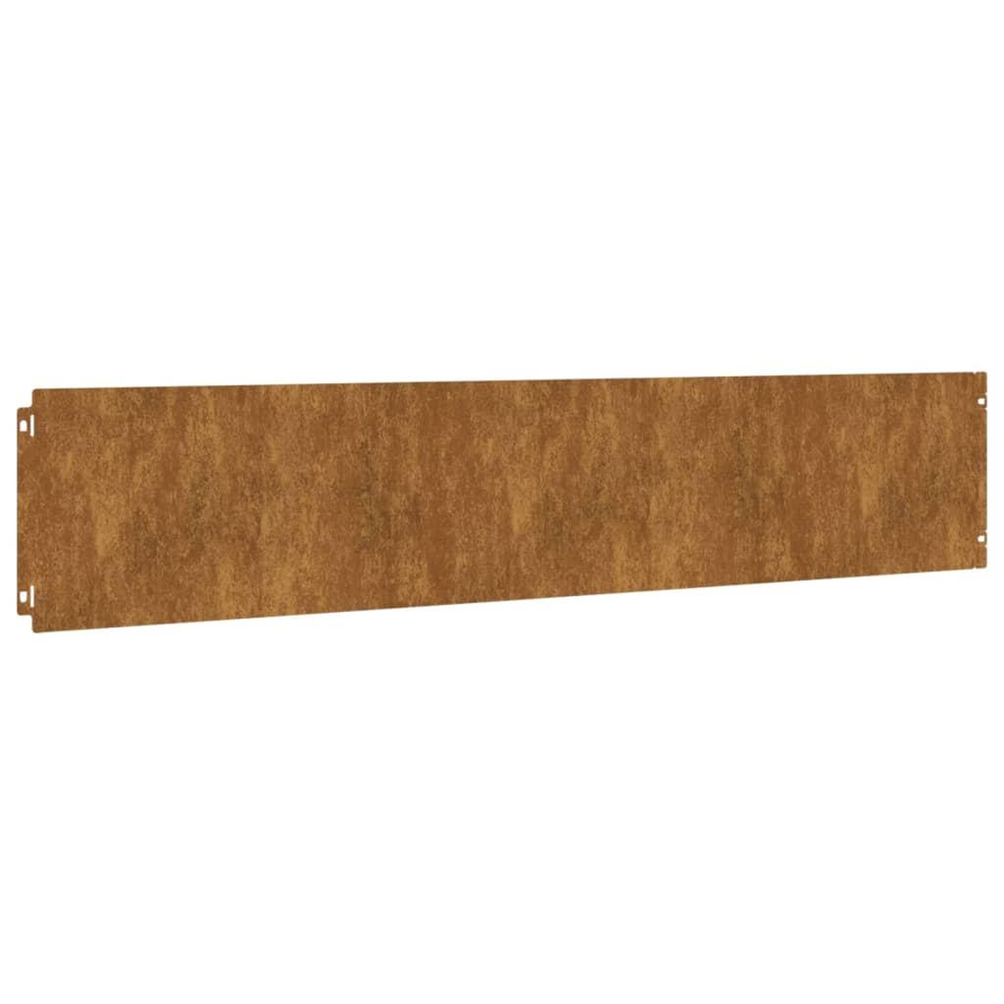 Voir la diapositive 5 : VIDAXL Bordures de pelouse 10 pcs 20x103 cm acier corten flexible