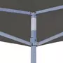 VIDAXL Tente reception pliable professionnelle 2x2 m Acier Anthracite