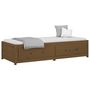 Voir la diapositive 3 : VIDAXL Lit de jour sans matelas marron miel 80x200 cm bois pin massif