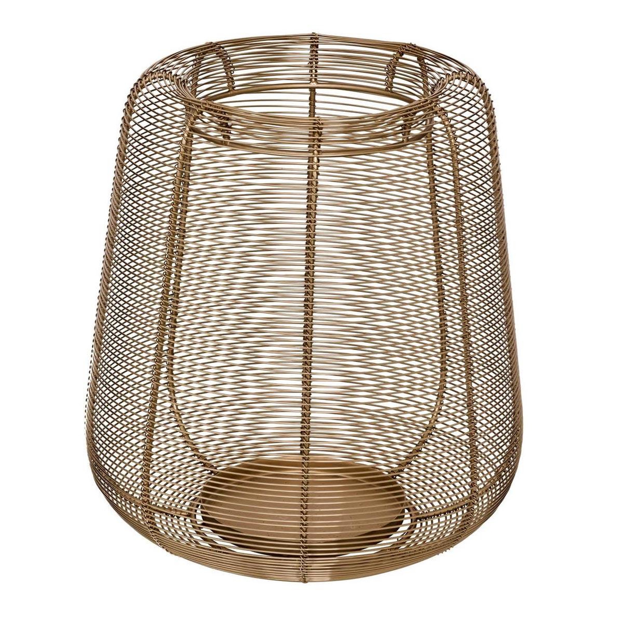 ATMOSPHERA Lanterne Design en Métal  Soli  29cm Doré
