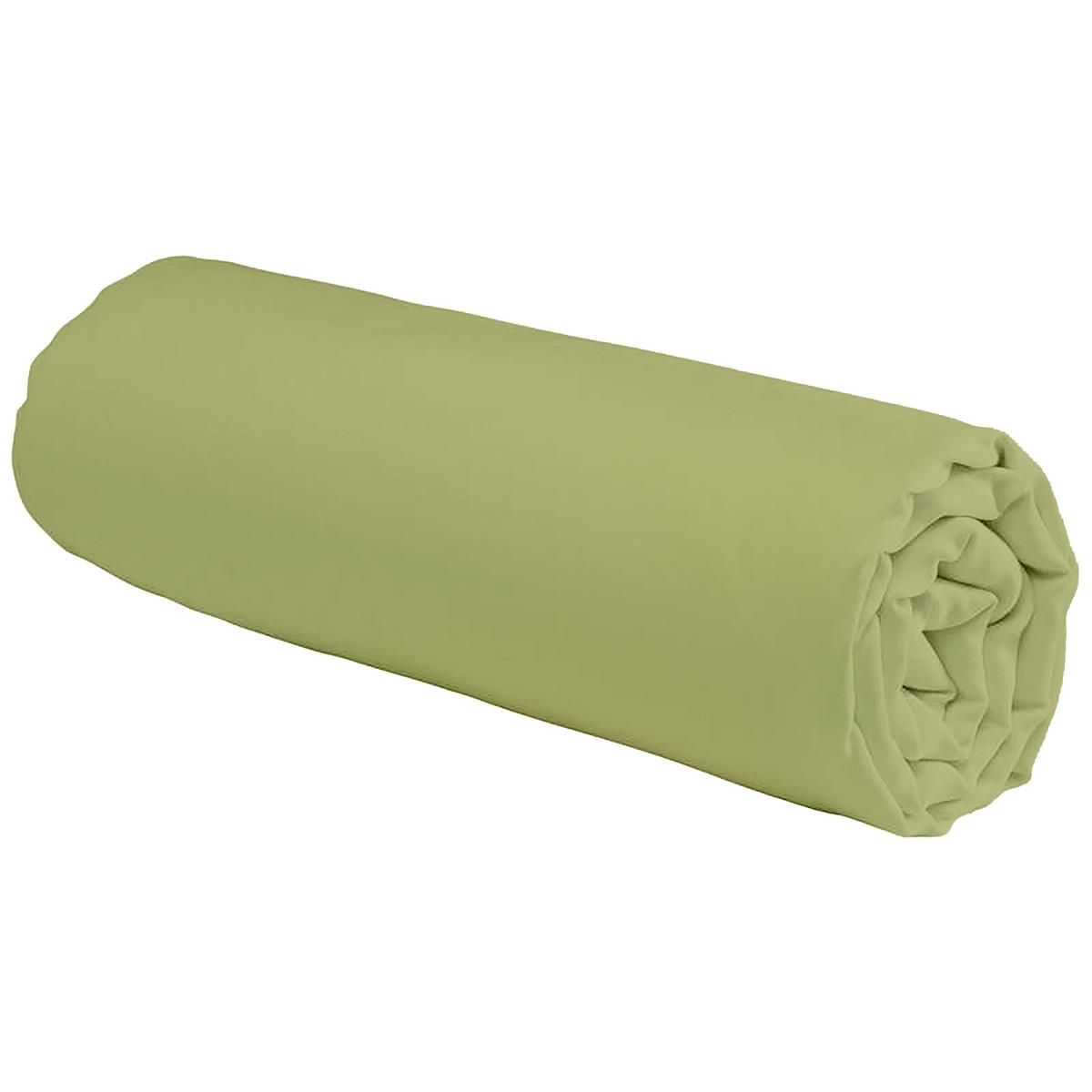 FUTURE HOME Drap housse en coton 57 fils uni bonnet 25cm