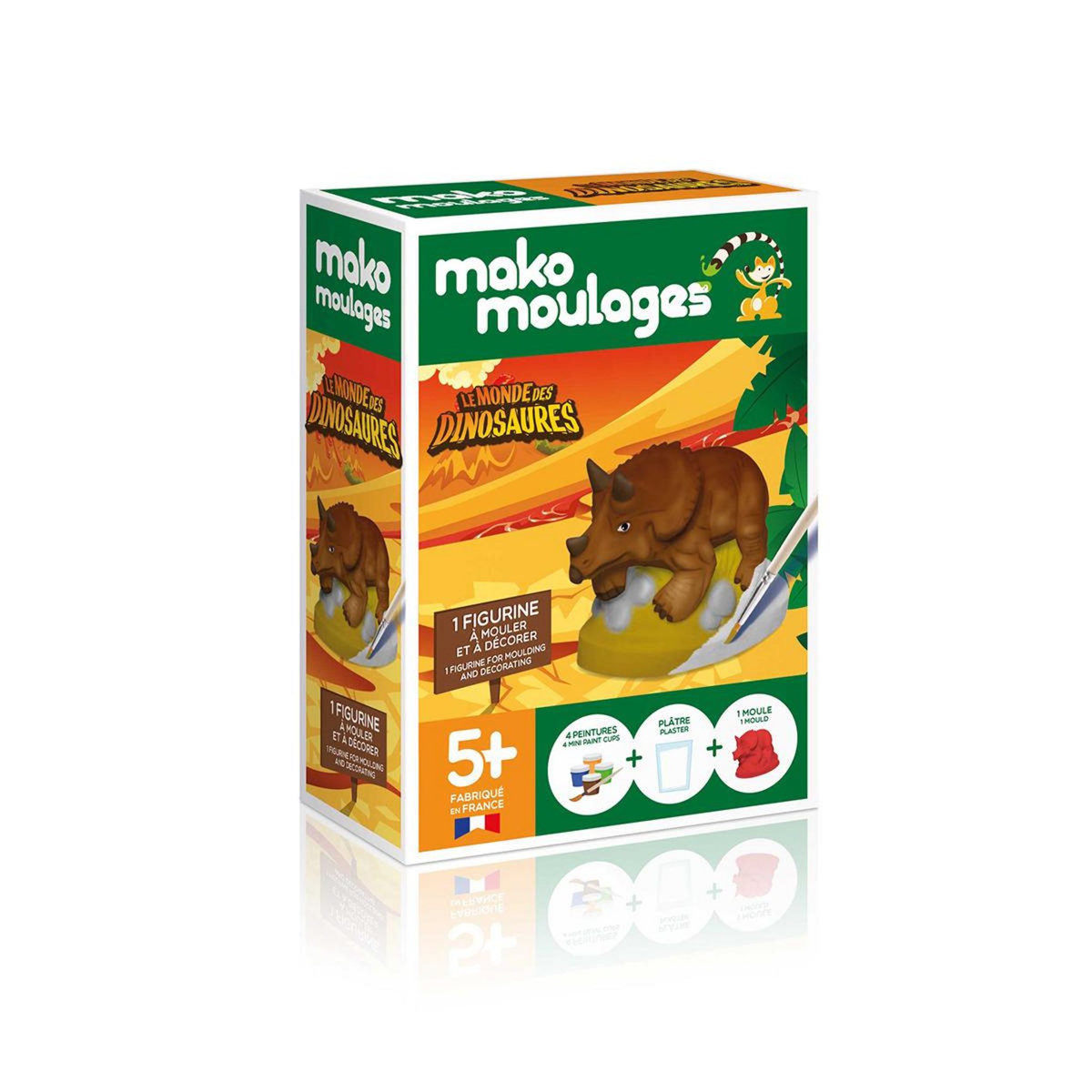 Mako Creations Mako moulage 1 moule Triceratops