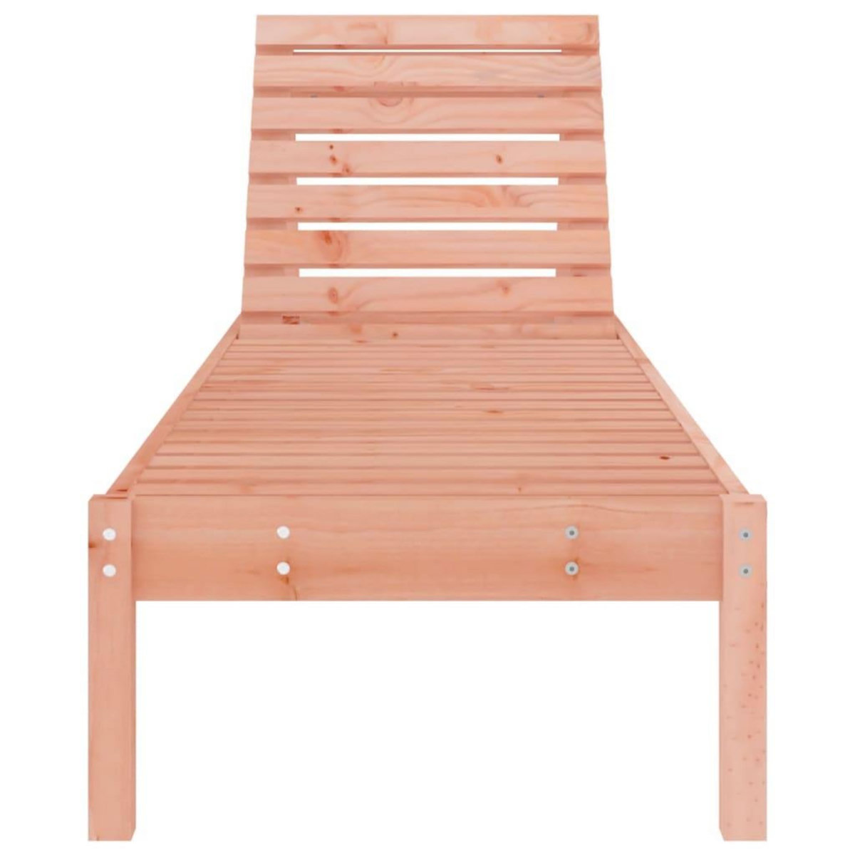 VIDAXL Chaises longues lot de 2 199,5x60x74 cm bois massif de douglas