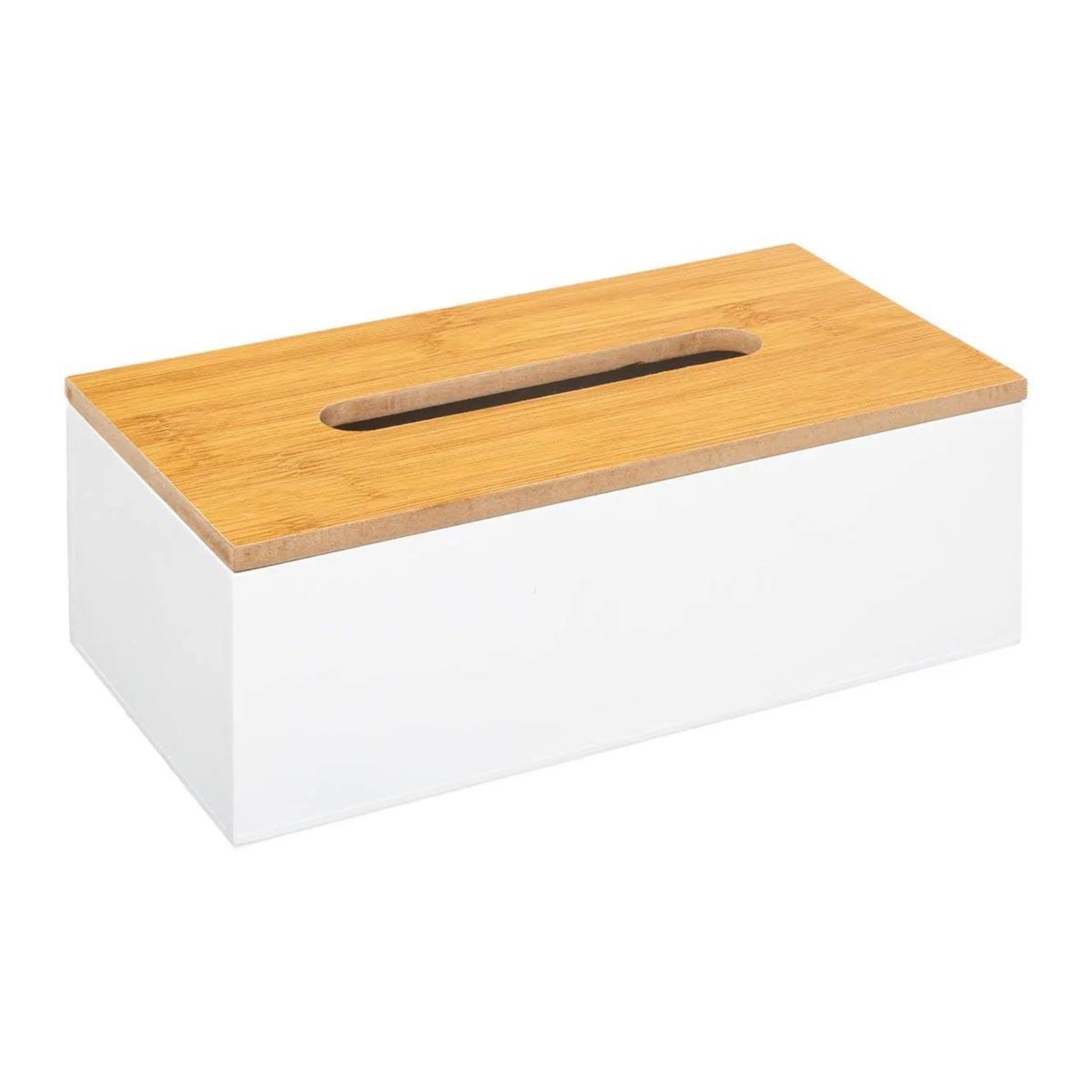 FIVE Boîte à mouchoirs déco  modern  25cm blanc