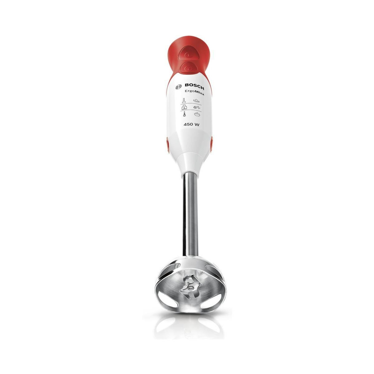 BOSCH Mixeur plongeant 450w rouge - msm64110