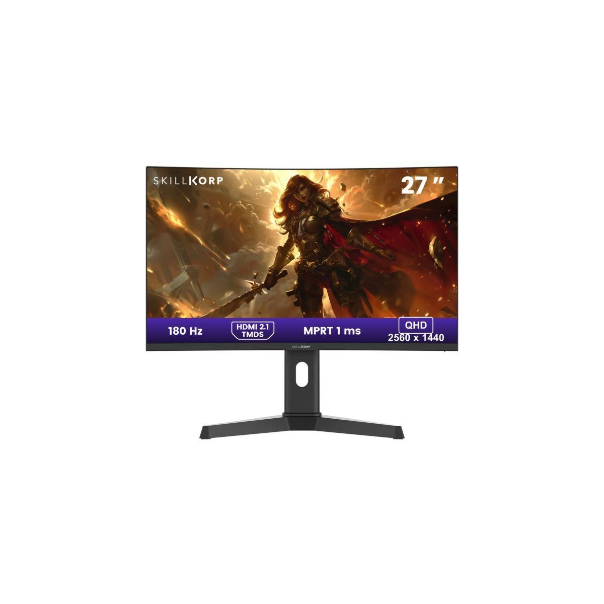 SKILLKORP Ecran PC Gamer M27 Incurvé 27'' VA 2026