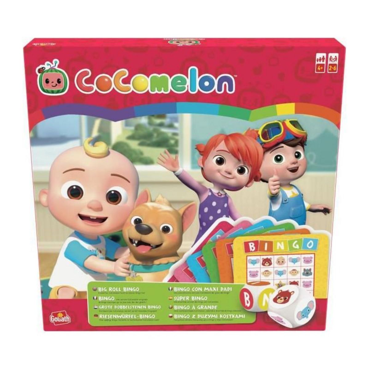 GOLIATH Bingo a gros dés Cocomelon