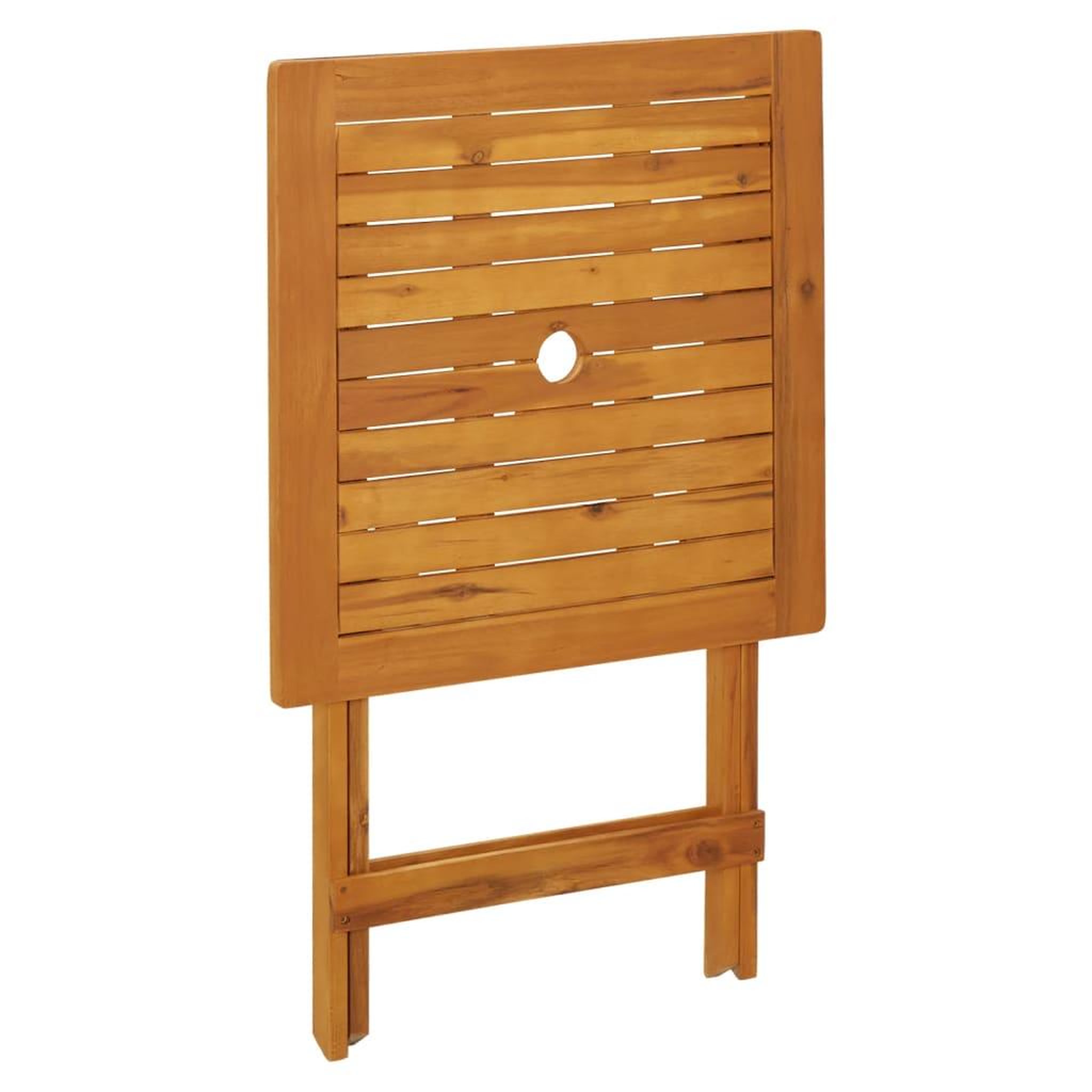 Voir la diapositive 4 : VIDAXL Table pliable de jardin 60x60x75 cm Bois d'acacia solide