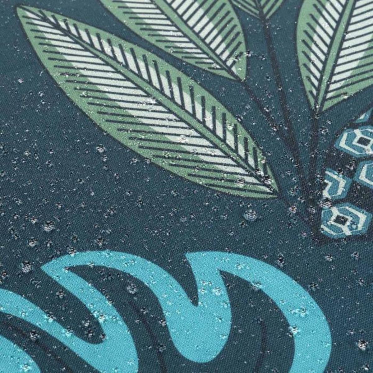 Paris Prix Coussin Déco Imprimé  Lilidae  40x40cm Vert