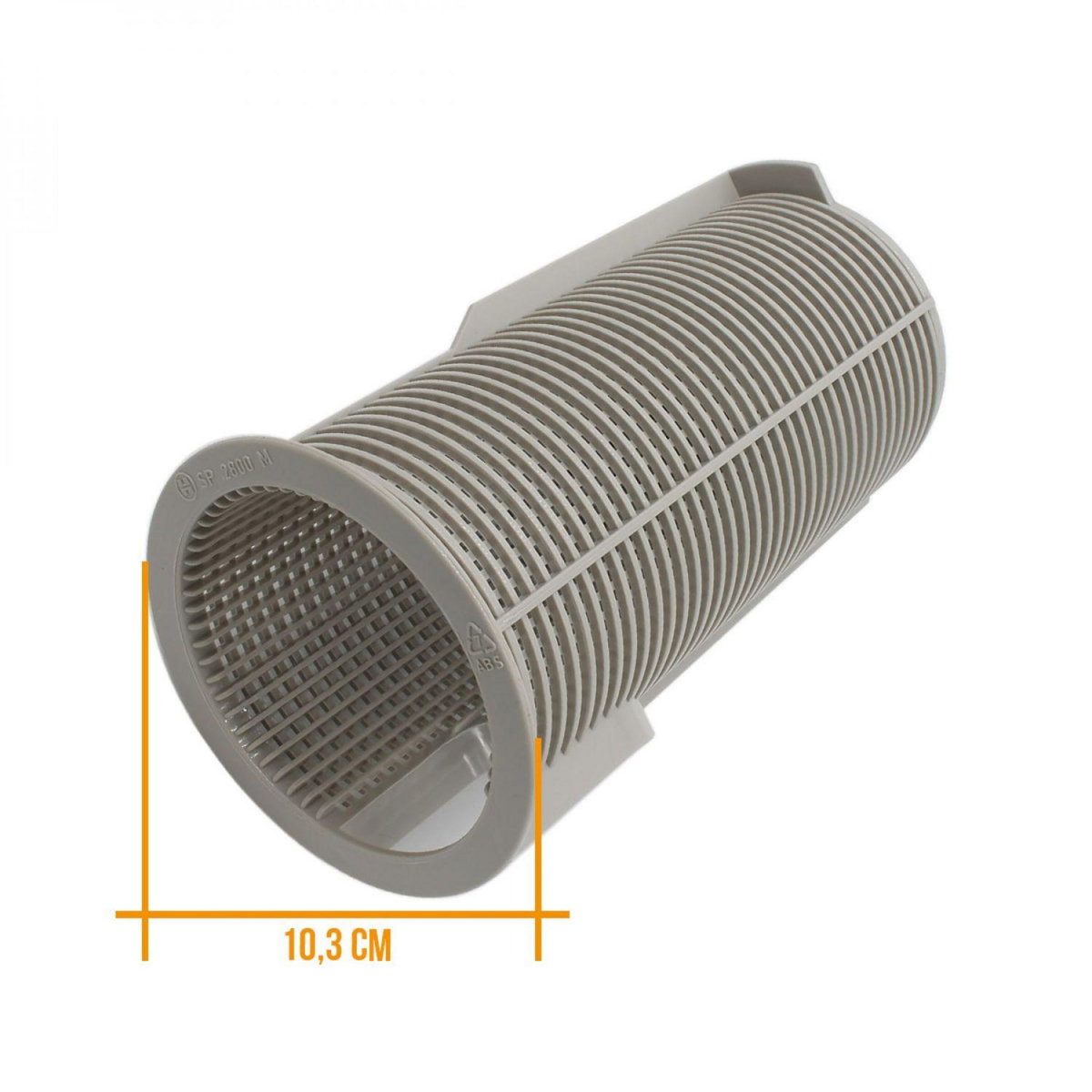 Hayward Panier préfiltre rond pour pompe de piscine - Ø 10.3 cm - Gris - SPX2800M