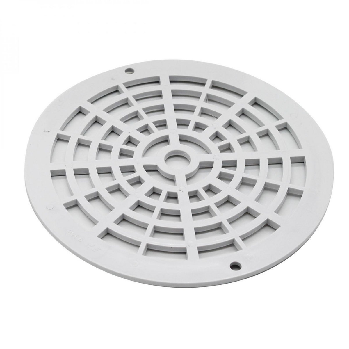 Hayward Grille bonde de fond ronde pour piscine - Diam 17,5 cm - Blanc - PDFX9938