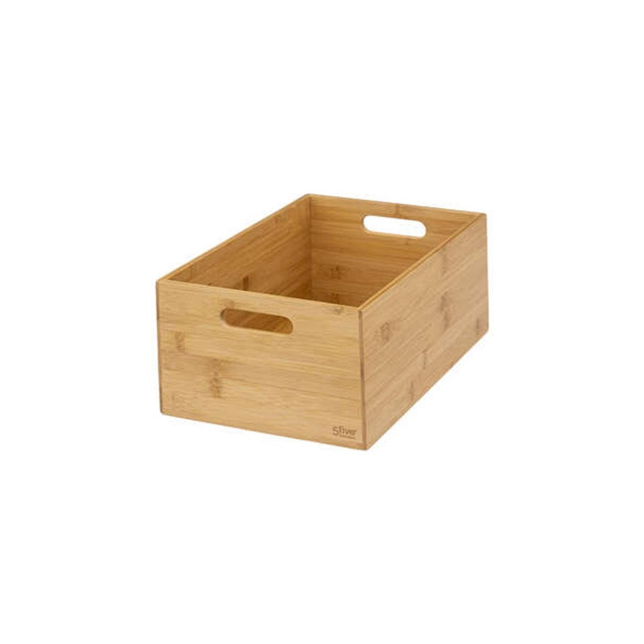 Voir la diapositive 2 : FIVE Lot de 3 Paniers Déco  Bambou  36cm Naturel