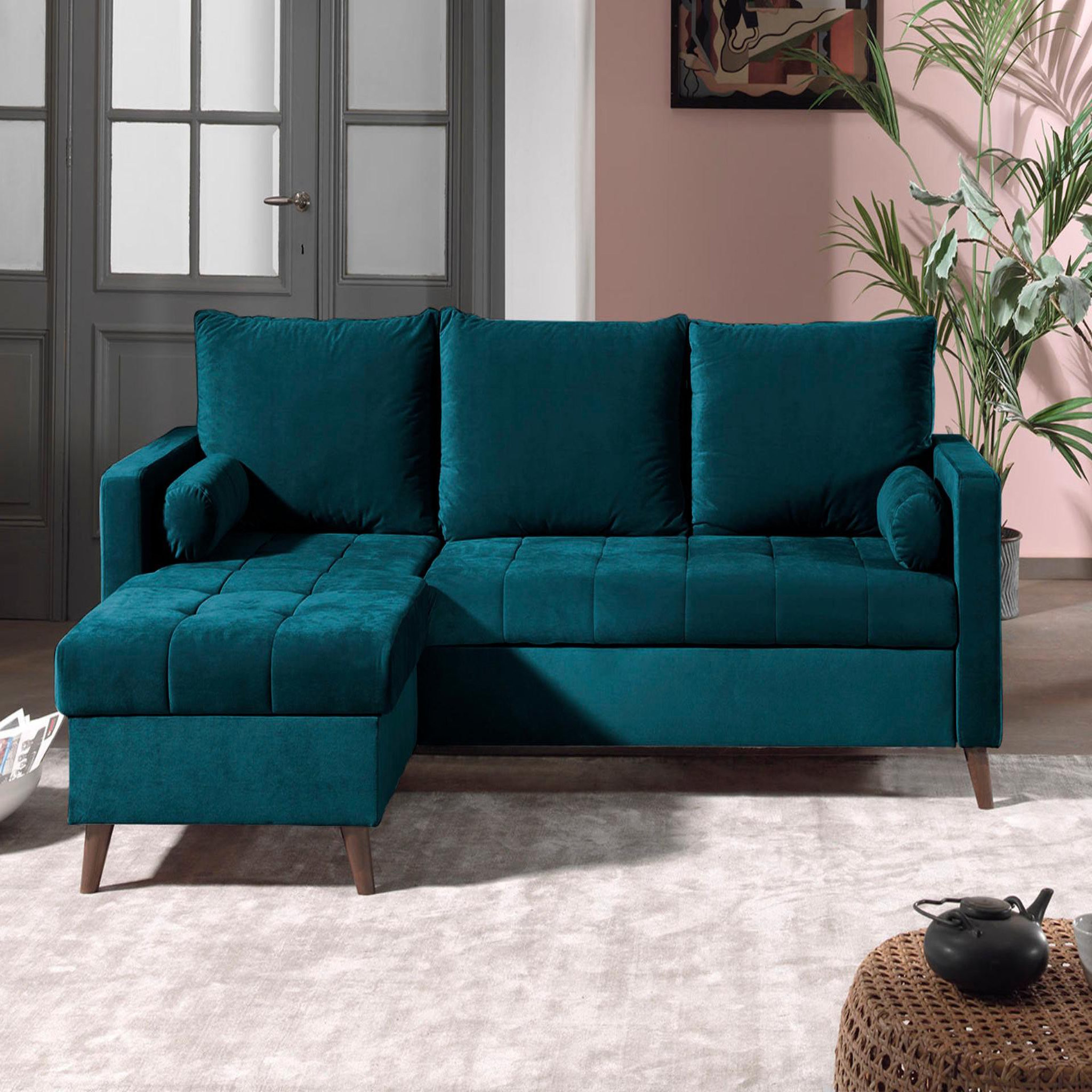 Voir la diapositive 1 : BEST MOBILIER Caronal - table à manger - blanche et pieds noirs - 4 à 8 personnes