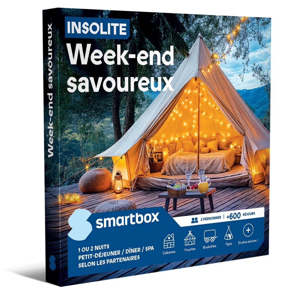 Smartbox Insolite Week-end savoureux - Coffret Cadeau Séjour