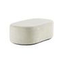 Voir la diapositive 3 : BEST MOBILIER Miro - pouf en velours texturé