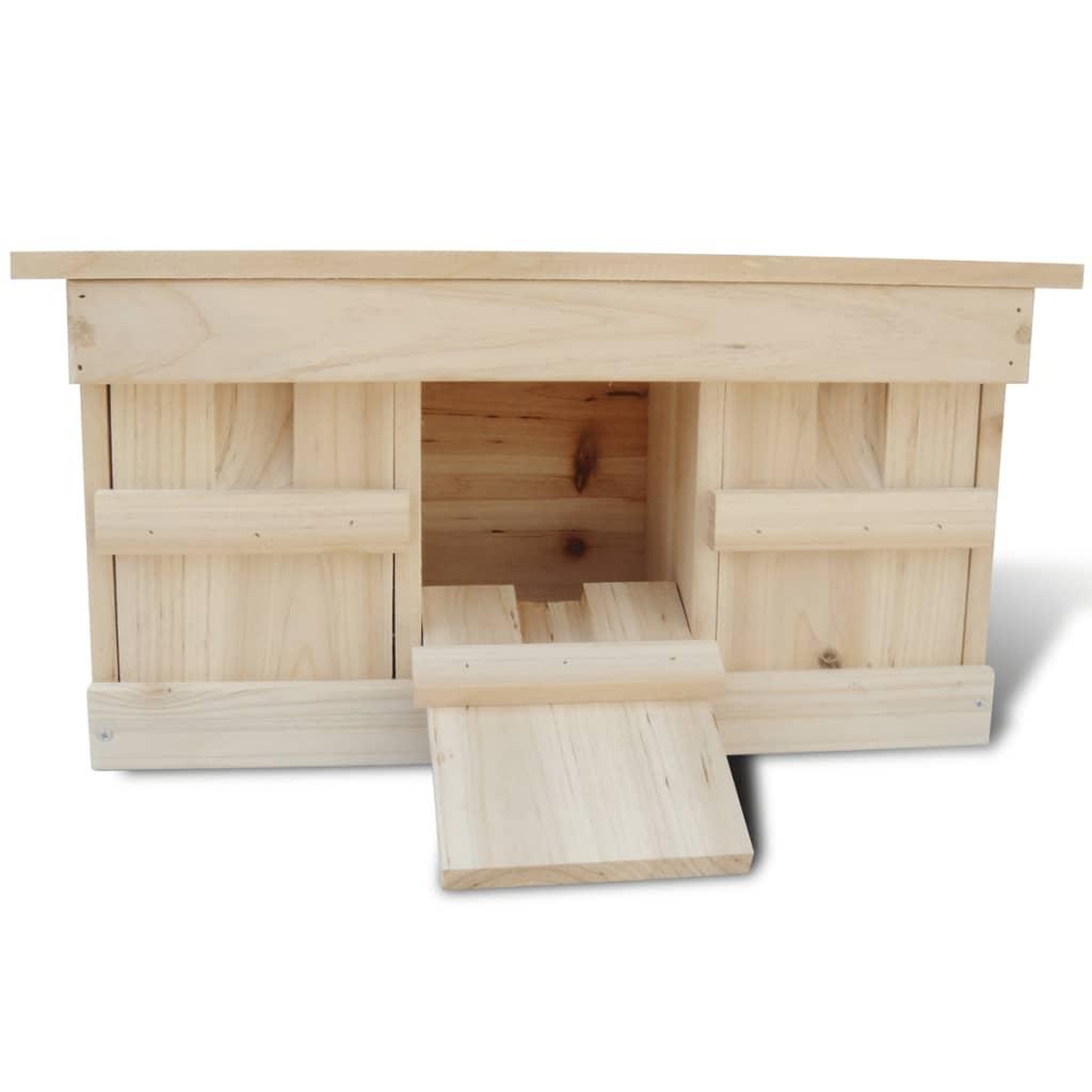 Voir la diapositive 3 : VIDAXL Maisons pour moineau 2 pcs Bois 44 x 15,5 x 21,5 cm
