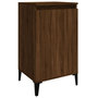 Voir la diapositive 2 : VIDAXL Table de chevet chene marron 40x35x70 cm bois d'ingenierie