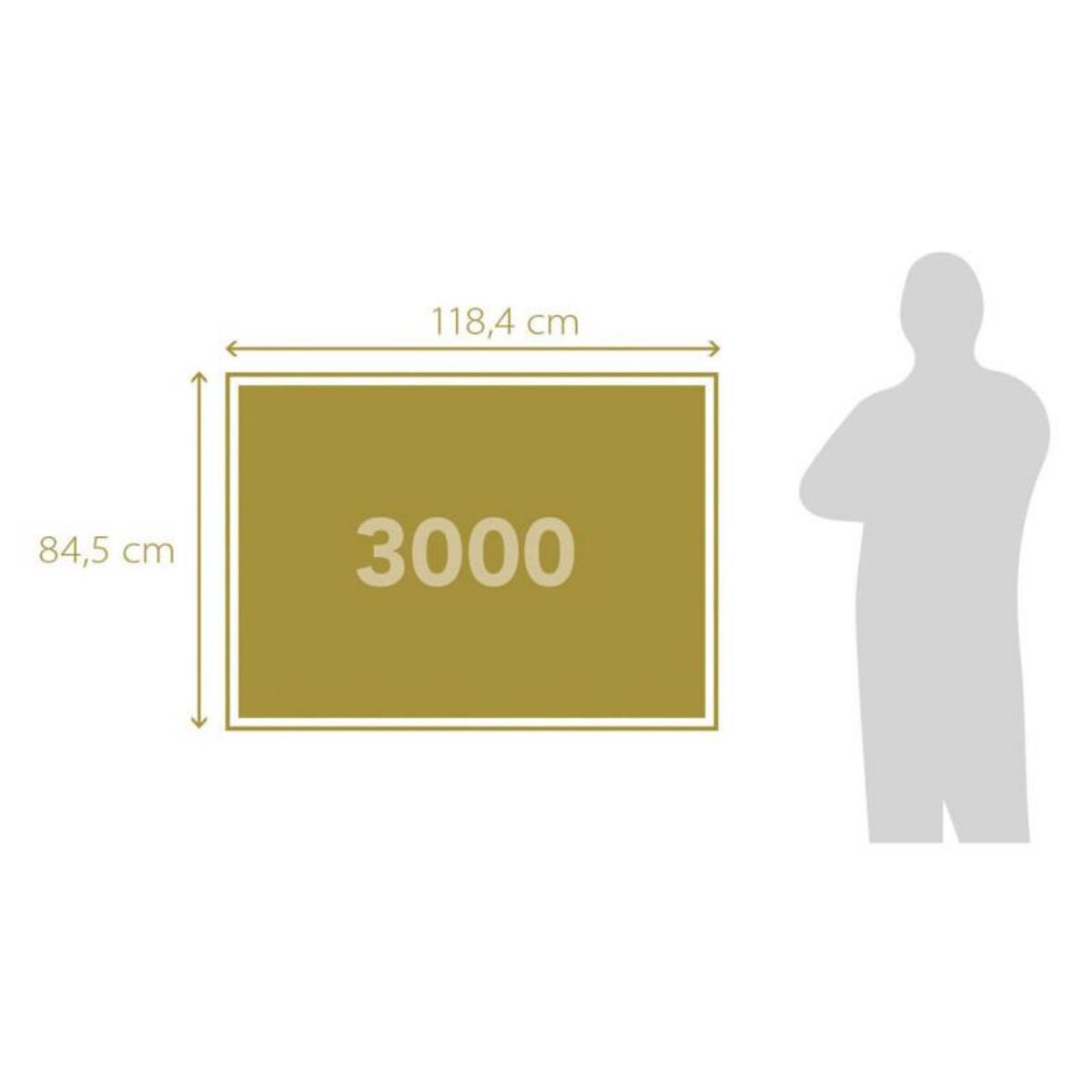 CLEMENTONI Puzzle 3000 pièces Clementoni Paris Dream