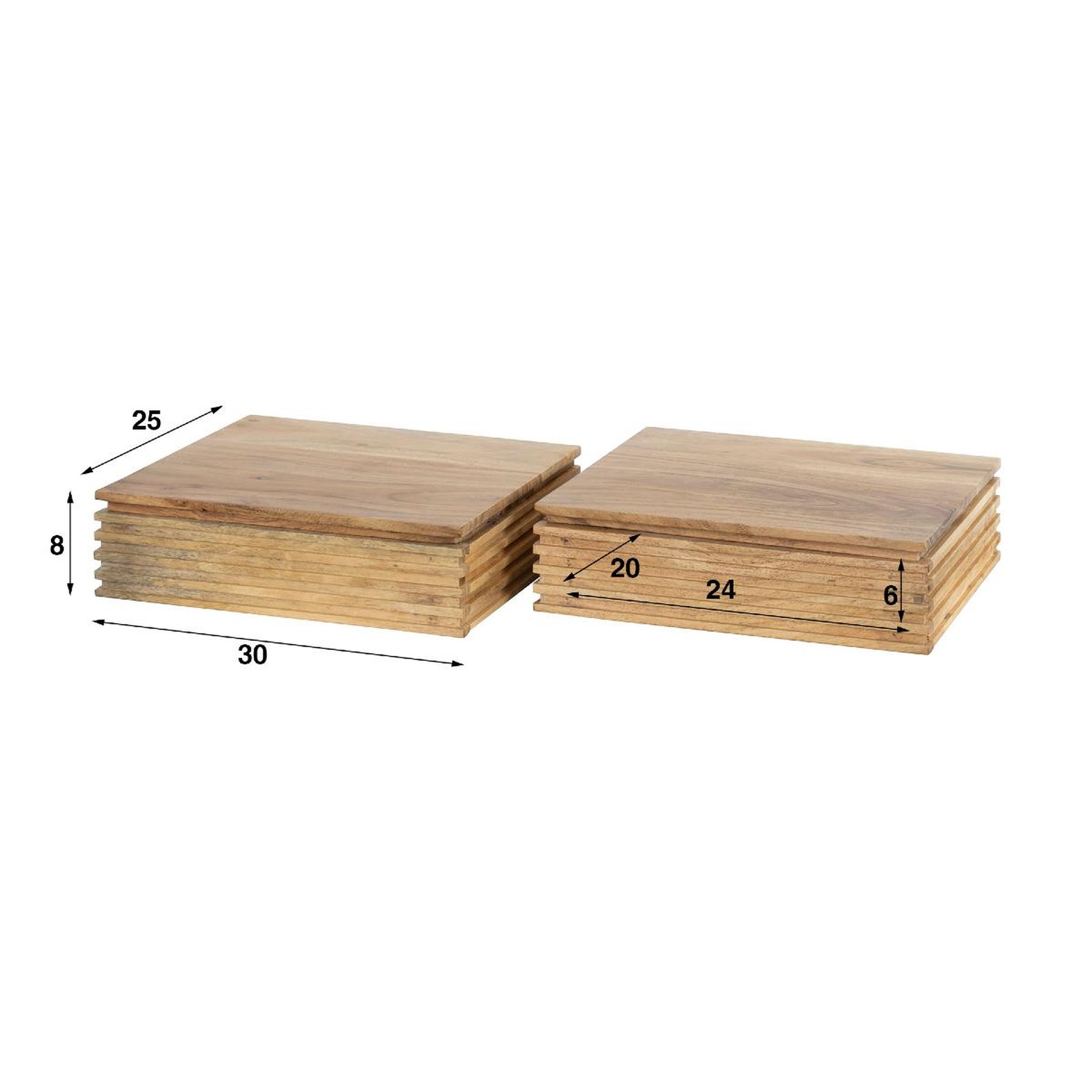 Voir la diapositive 6 : JLC KREATION Table de chevet en bois massif yelles s 1 tiroir (lot de 2)