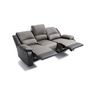 Voir la diapositive 4 : Ensemble canapés 3+2 places relax tissu simili HELENE