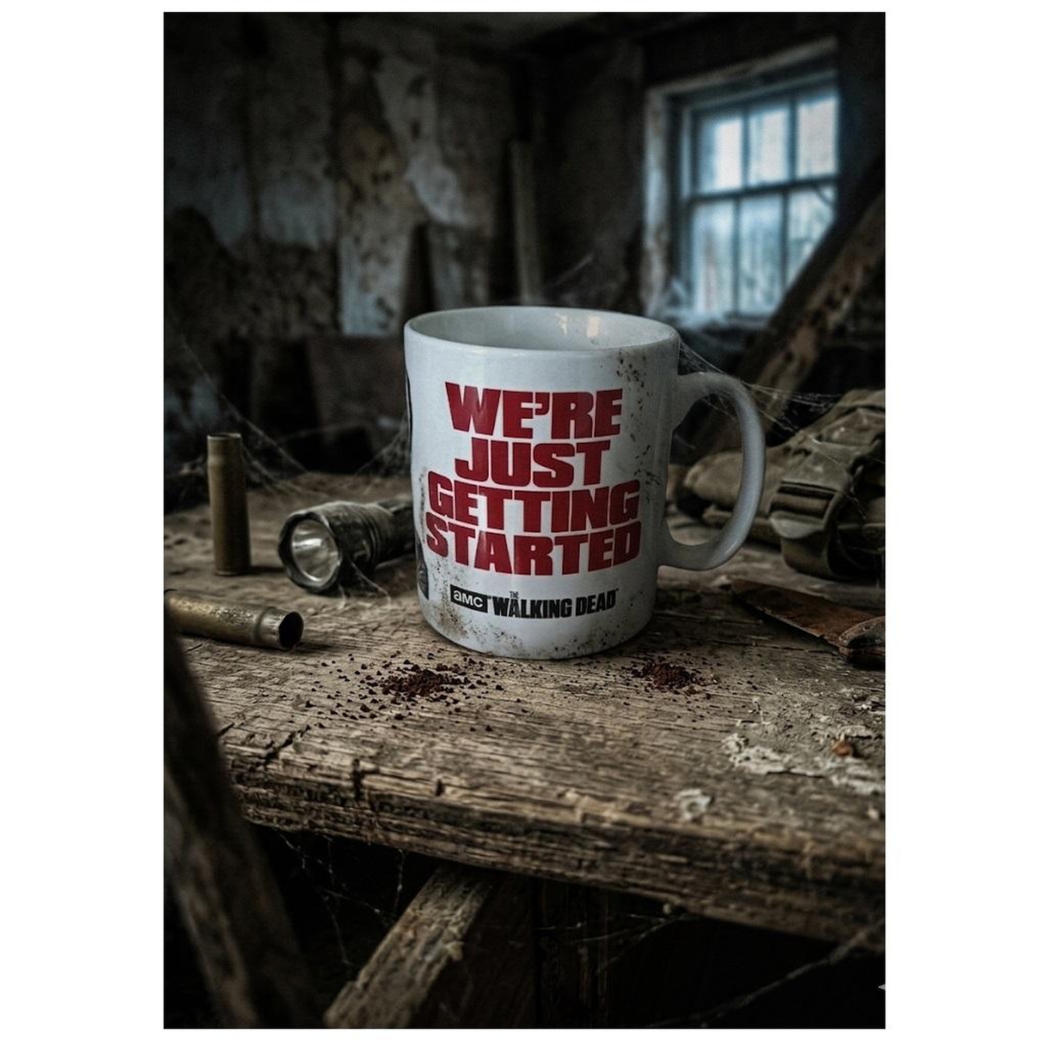 Voir la diapositive 5 : Eden Mug en céramique walking dead we're just getting started 9 cm