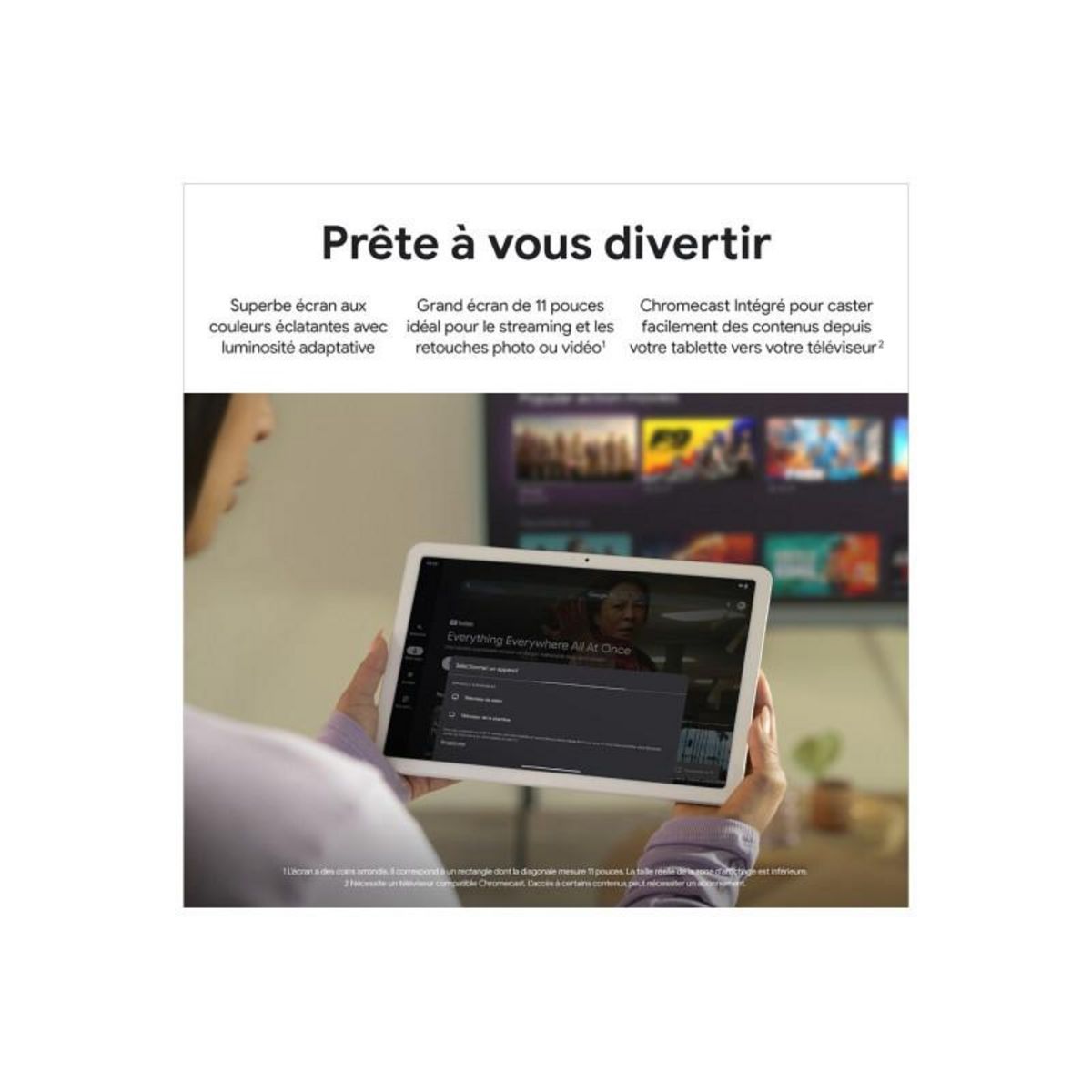 GOOGLE Tablette tactile Google Pixel Tablet 256GB Haze