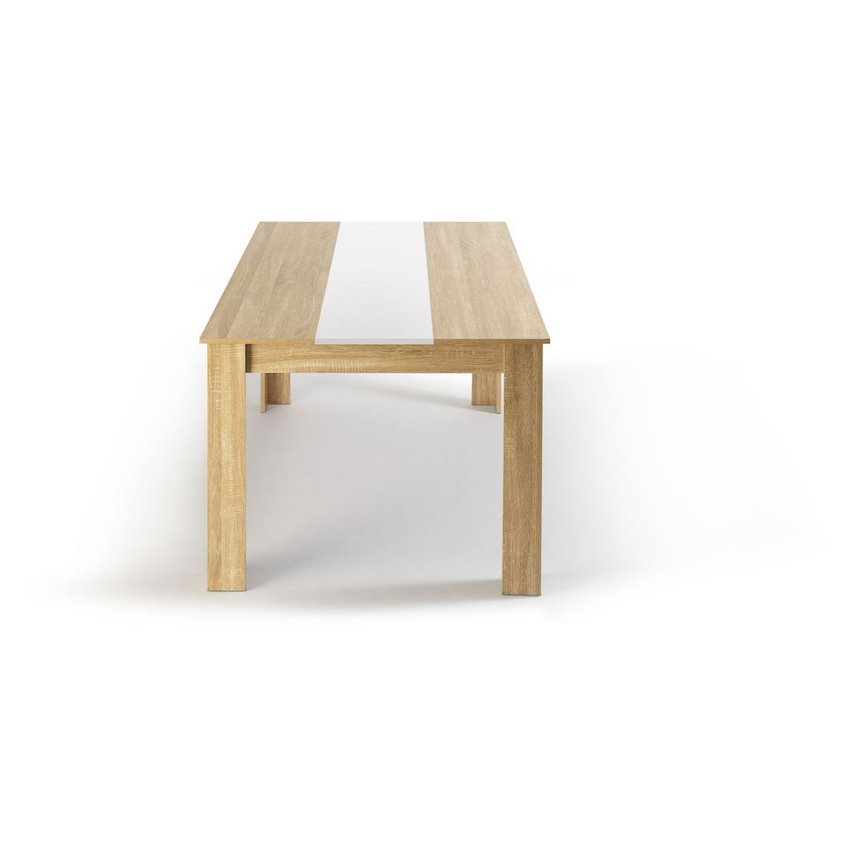 Table de repas fixe contemporaine 140 cm 