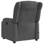 Voir la diapositive 5 : VIDAXL Fauteuil de massage inclinable Gris fonce Tissu