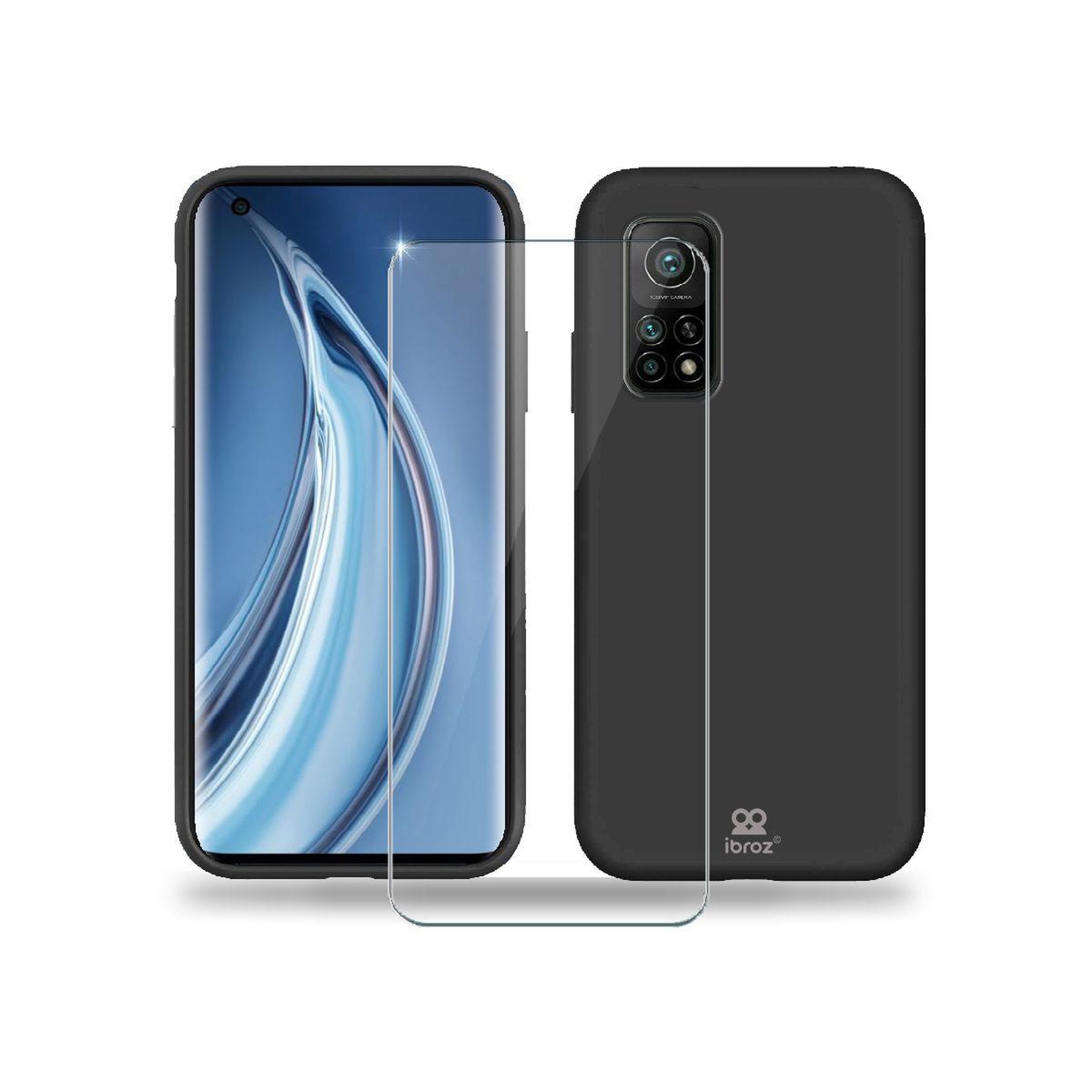 IBROZ Coque xiaomi mi 10t pro coque noir