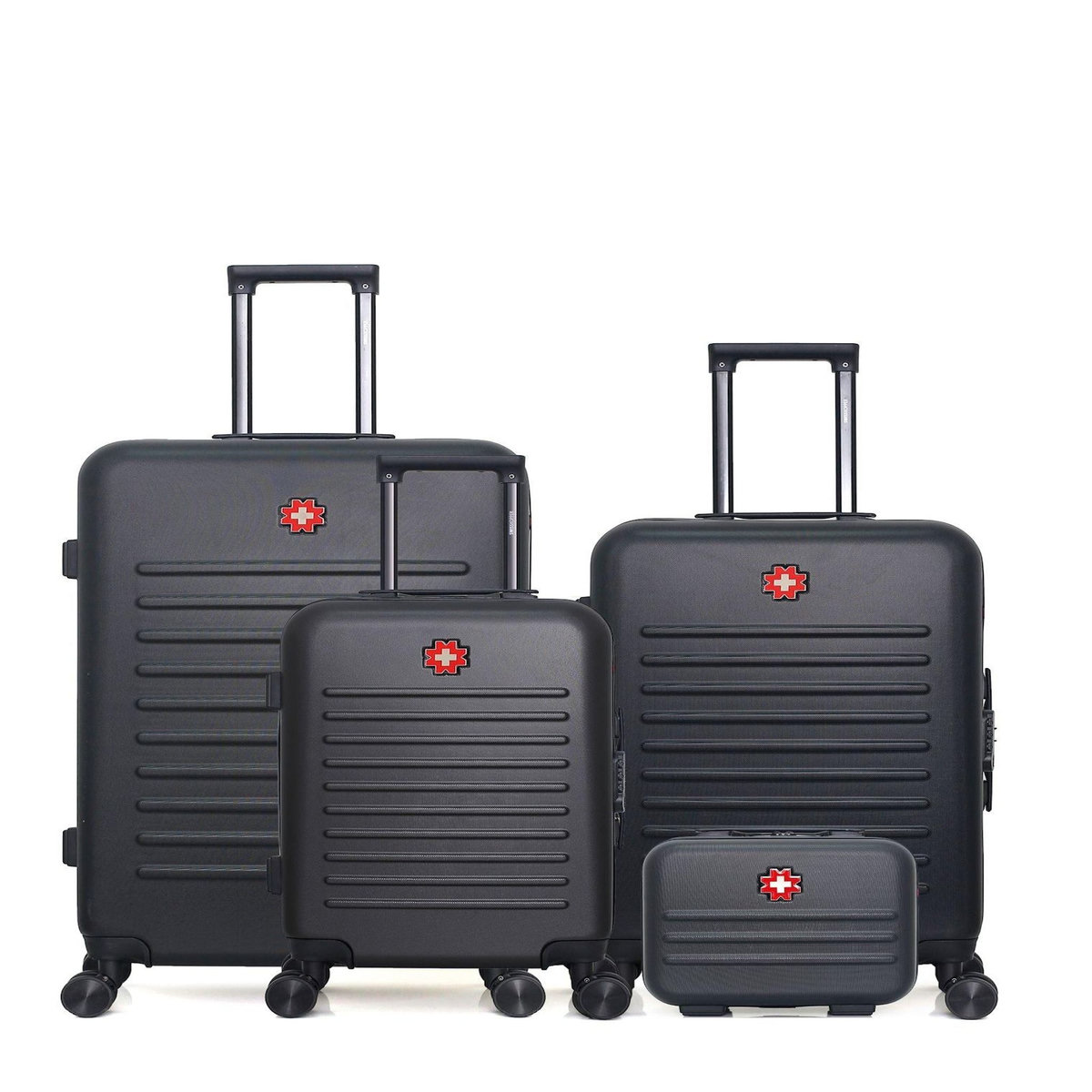 SWISS KOPPER SWISS KOPPER - LOT DE 4 - Valises grand format, weekend, cabine et vanity WIL