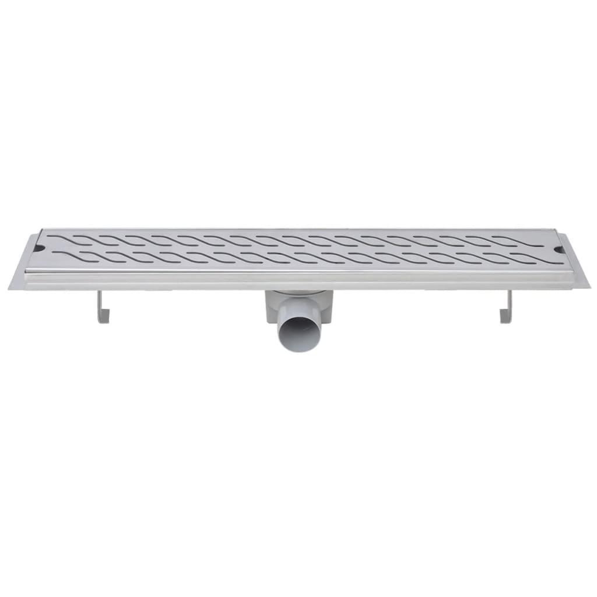 Voir la diapositive 5 : VIDAXL Drain de douche lineaire 2 pcs 630 x 140 mm Acier inoxydable