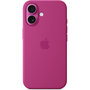 Voir la diapositive 2 : APPLE Coque iPhone 16 MagSafe Fuchsia silicone