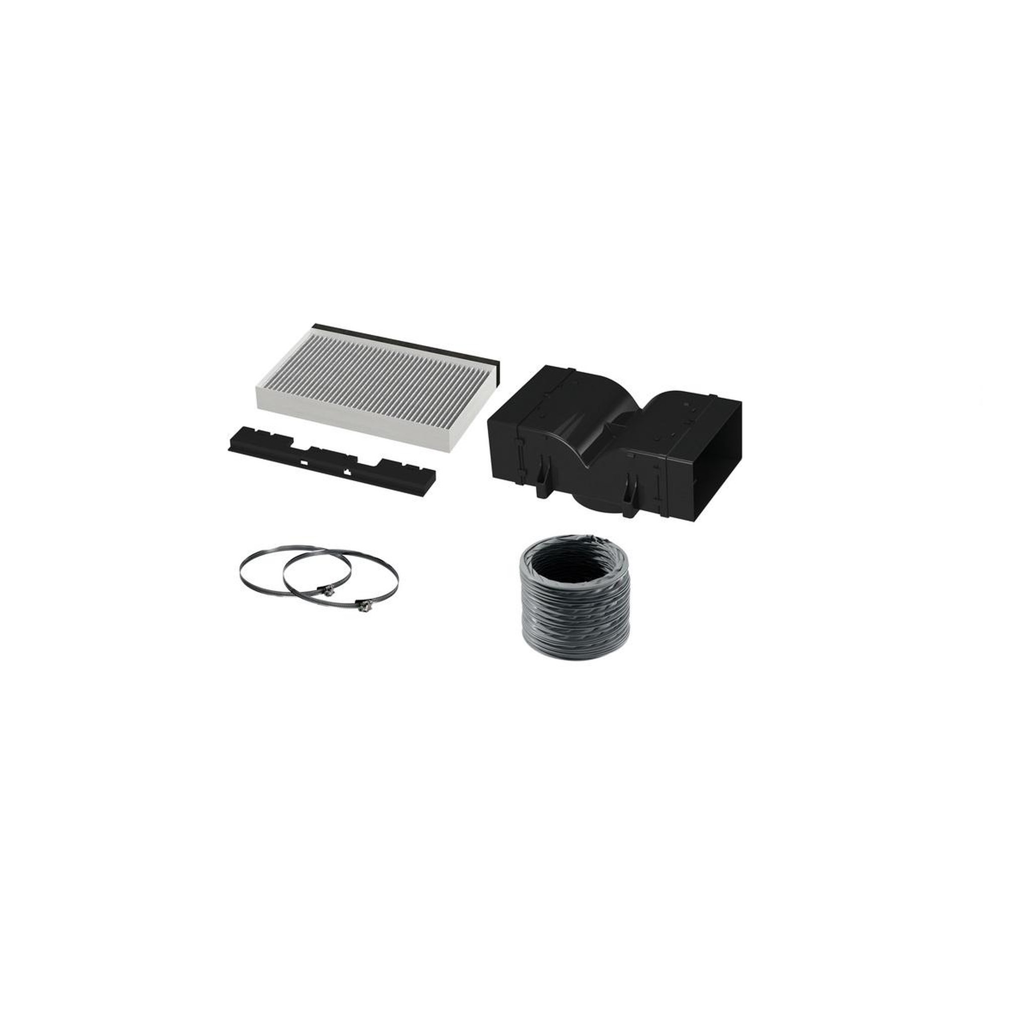 BOSCH Kit de recyclage cleanair pour hotte - dwz2cb1i4