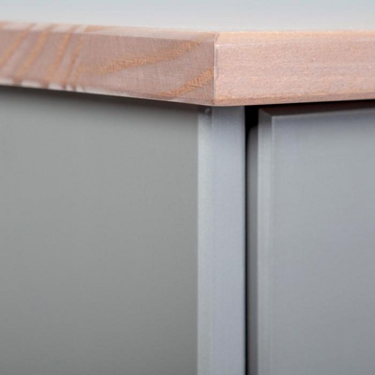 Paris Prix Buffet 2 Portes & 2 Tiroirs  Zernan  90cm Gris