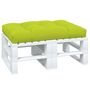 Voir la diapositive 3 : VIDAXL Coussin de palette vert vif 120x80x12 cm tissu