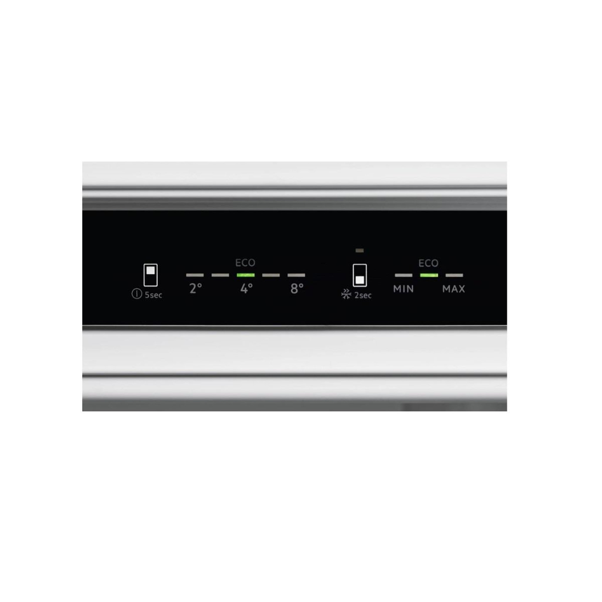 Voir la diapositive 4 : ELECTROLUX Réfrigérateur combiné intégrable à glissières 249l - lnt6me18s