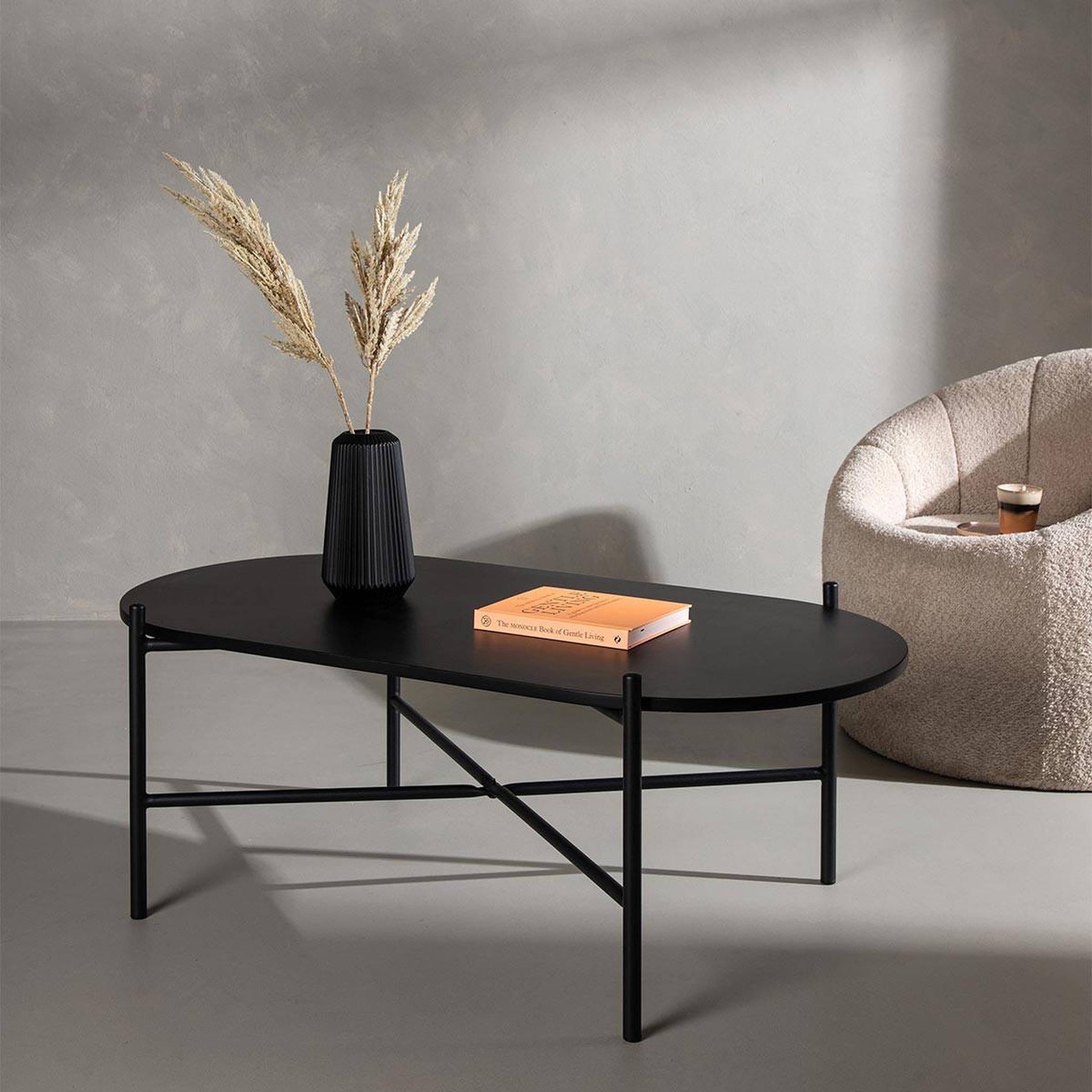 Voir la diapositive 5 : Paris Prix Table basse design  pueblo  120cm noir