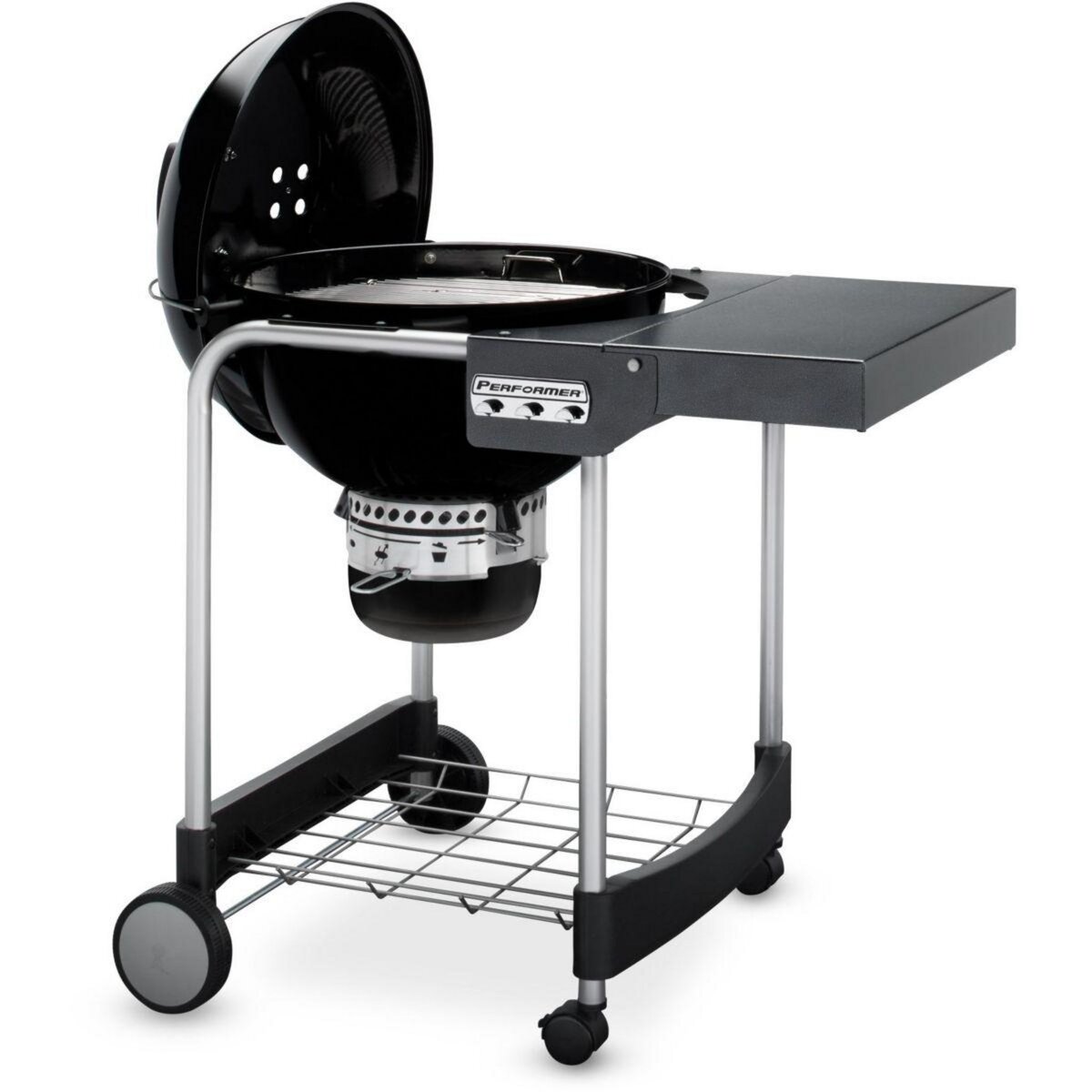 Weber Barbecue charbon Performer GBS Charcoal Grill black sur chariot 57 cm