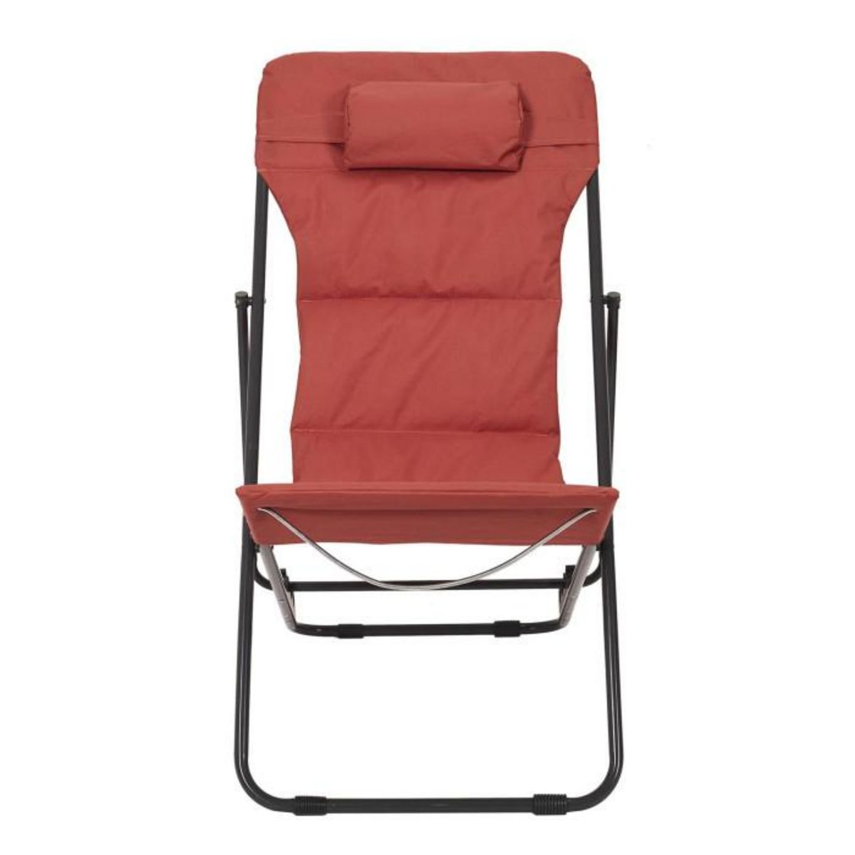 Paris Prix Transat de Plage Pliant  Corfou  93cm Terracotta