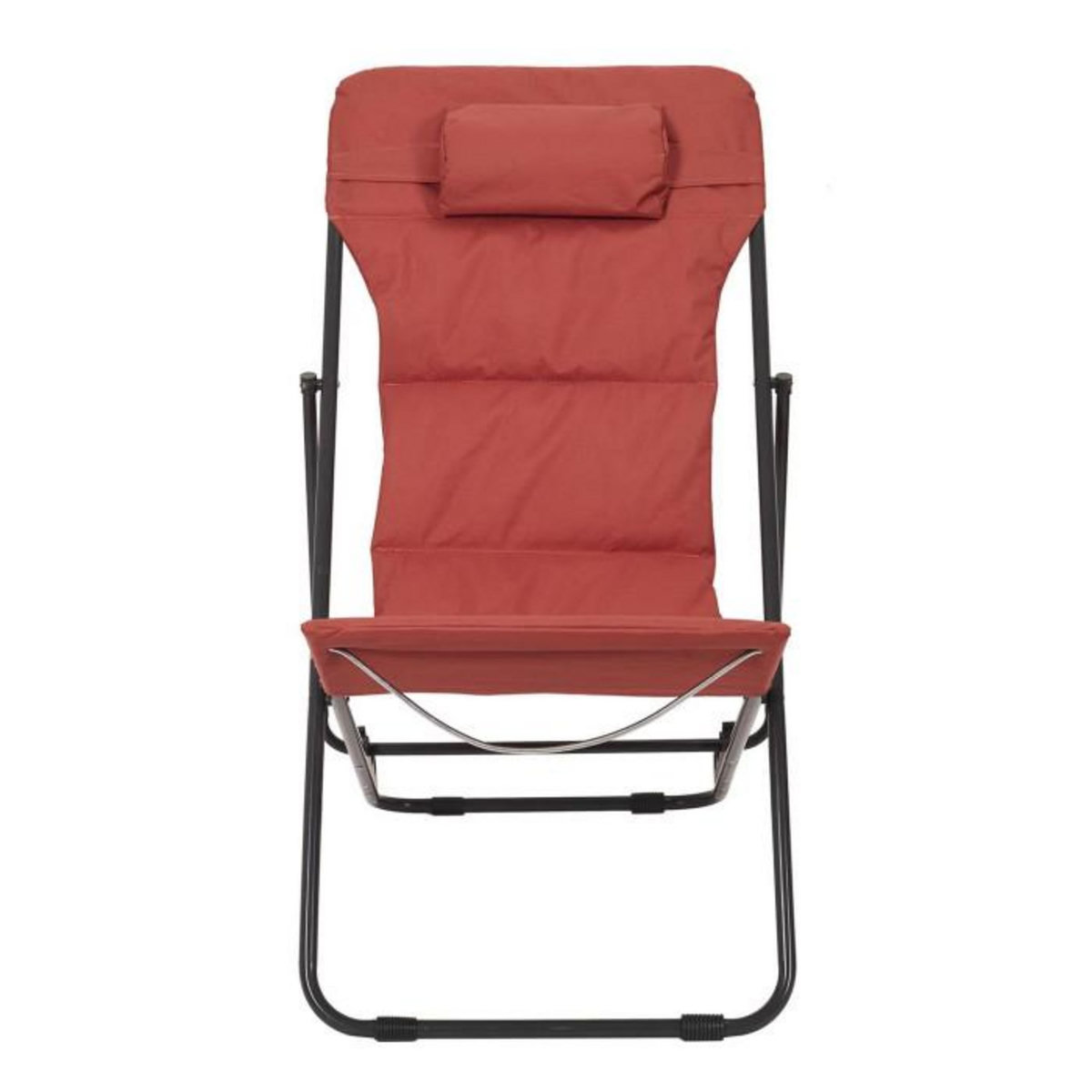 Paris Prix Transat de Plage Pliant  Corfou  93cm Terracotta