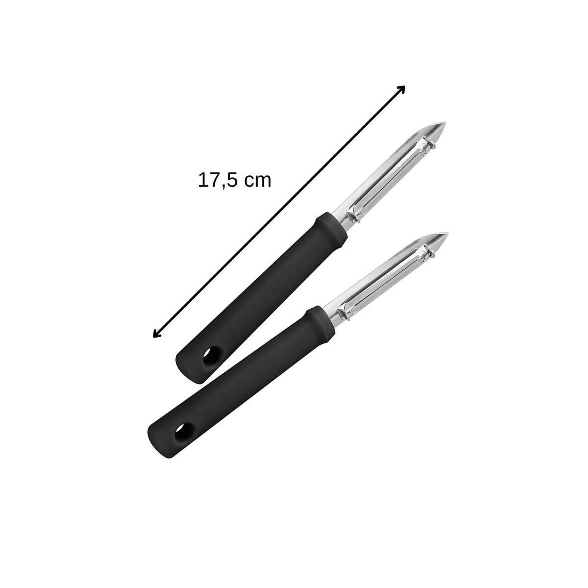 Voir la diapositive 2 : FM PROFESSIONAL Lot de 2 économes 17,5 cm fm professional