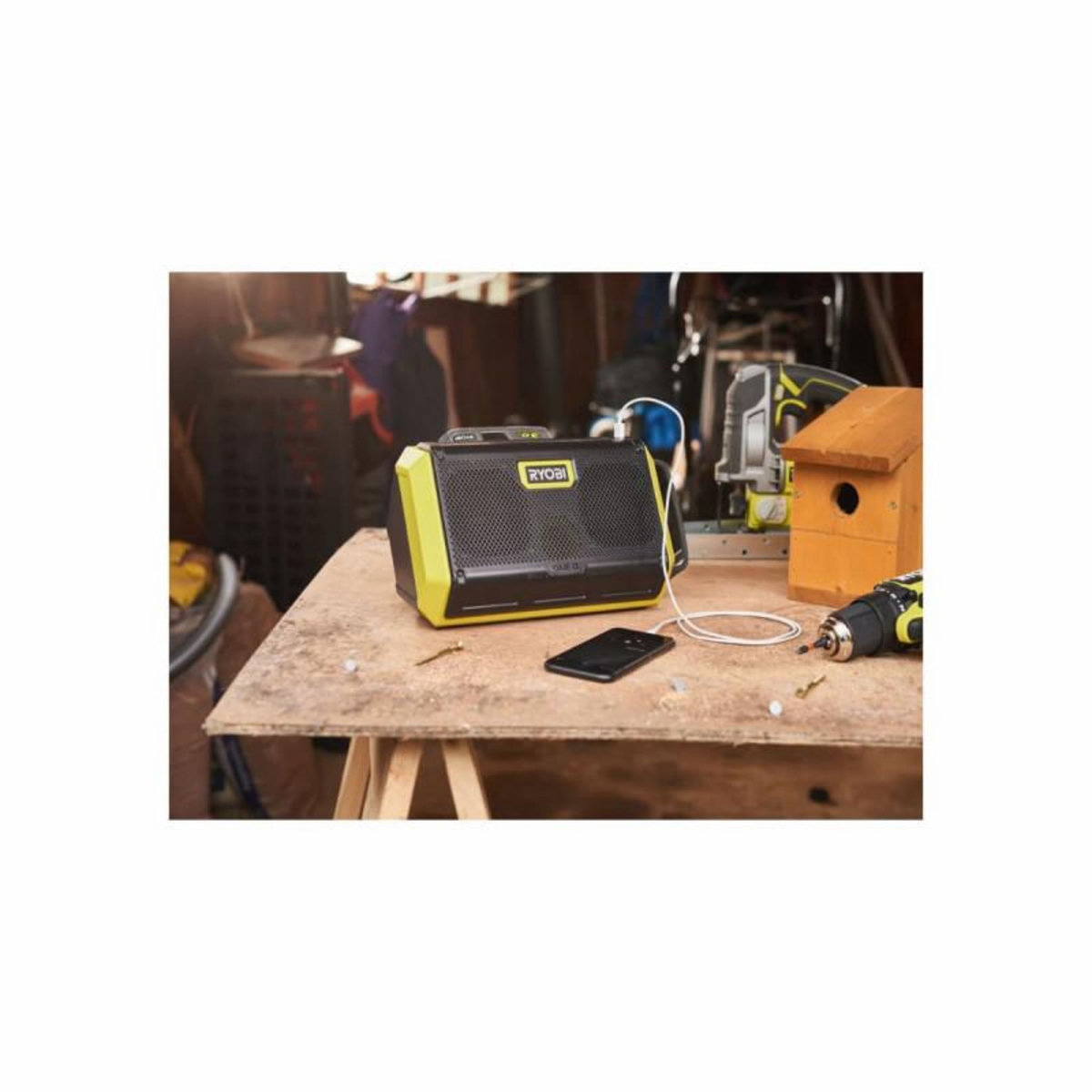 Ryobi Enceinte bluetooth RYOBI 18V One+ - Sans batterie ni chargeur RBT18-0