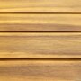SWEEEK Table intérieur/extérieur en bois d'acacia clair. 4 à 6 places