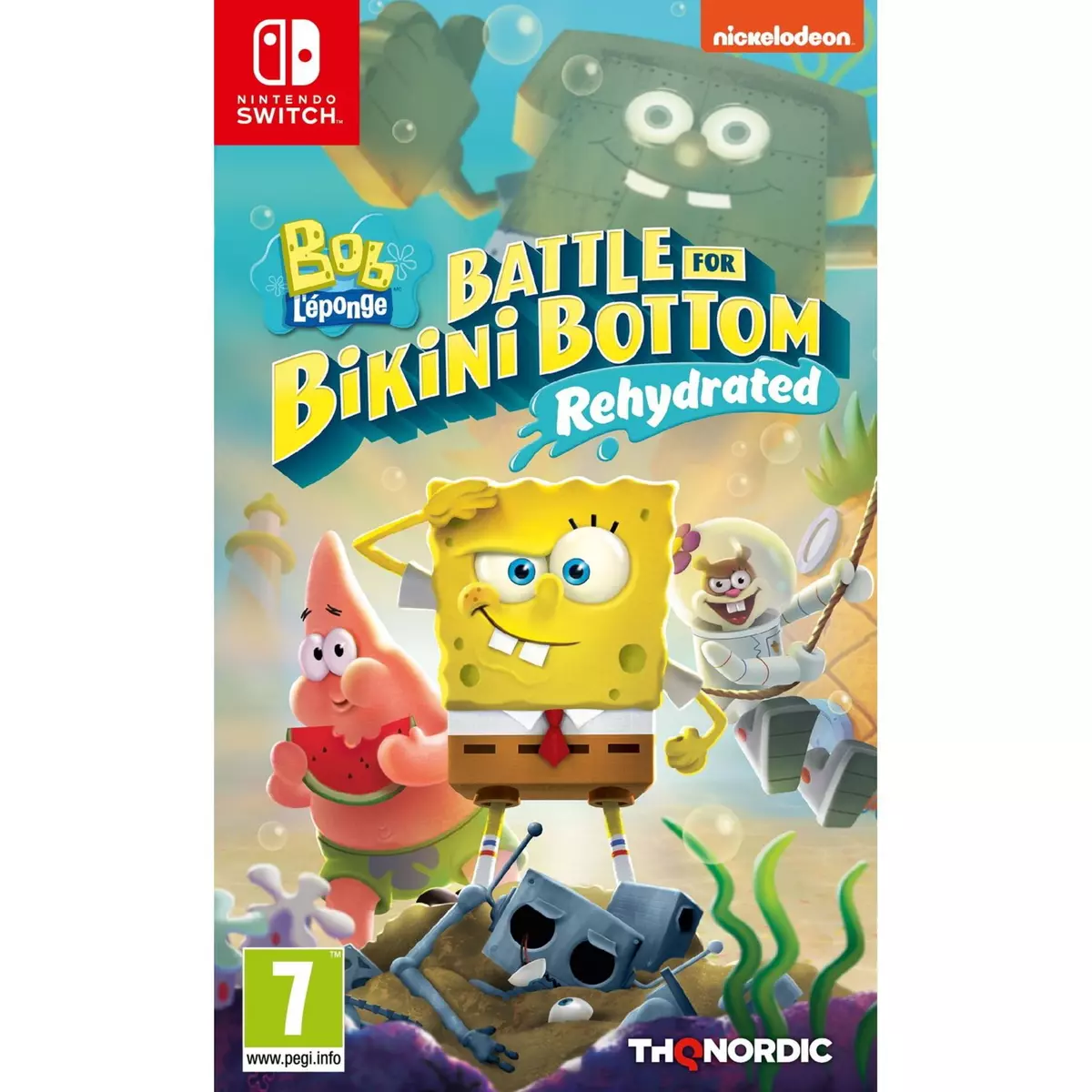 Spongebob SquarePants : Battle for Bikini Bottom - Rehydrated Nintendo Switch